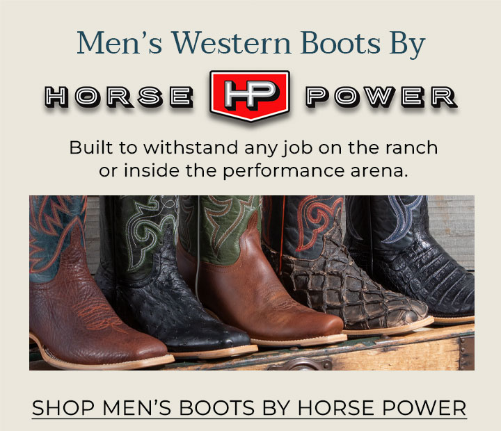 Shop Men's Top Hand Western Boots from Horse Power