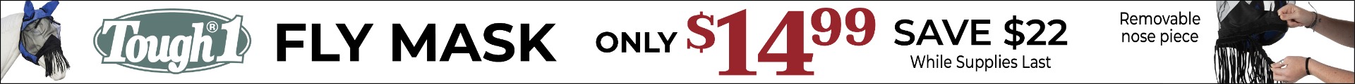 Shop Fly Protection -Special Buy $14.99 Fly Mask