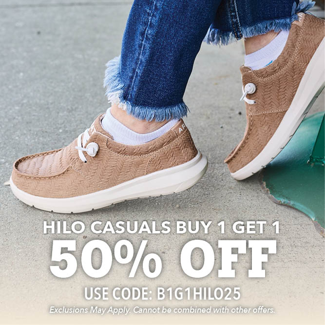 Shop Ariat Hilo Shoes Buy 1 Get 1 50% Off