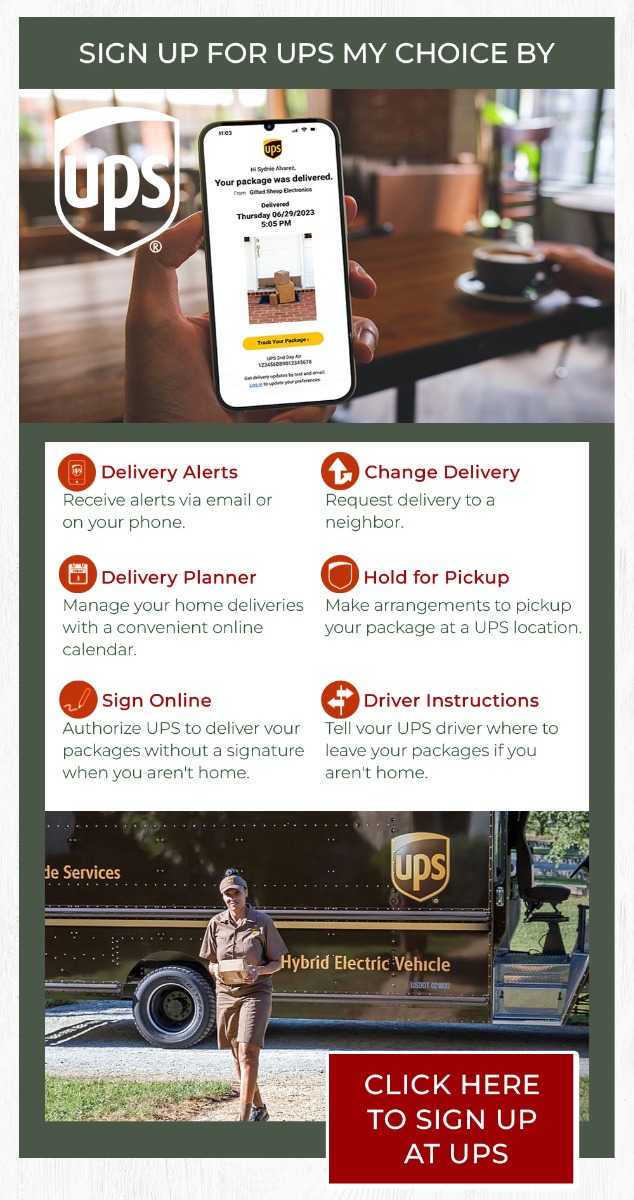 My Choice Delivery Manager By UPS
